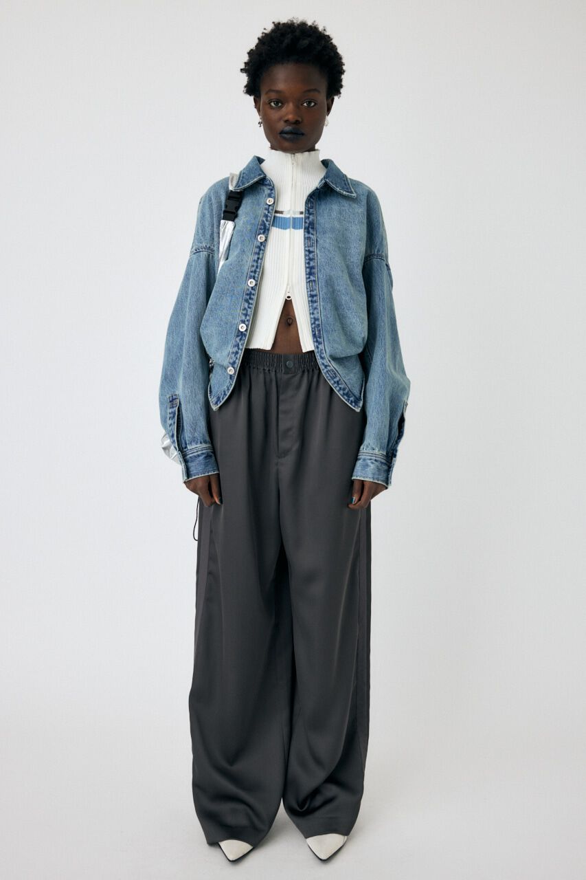 MOUSSY「W ZIP TRUCK ニット」|ニット・セーター|