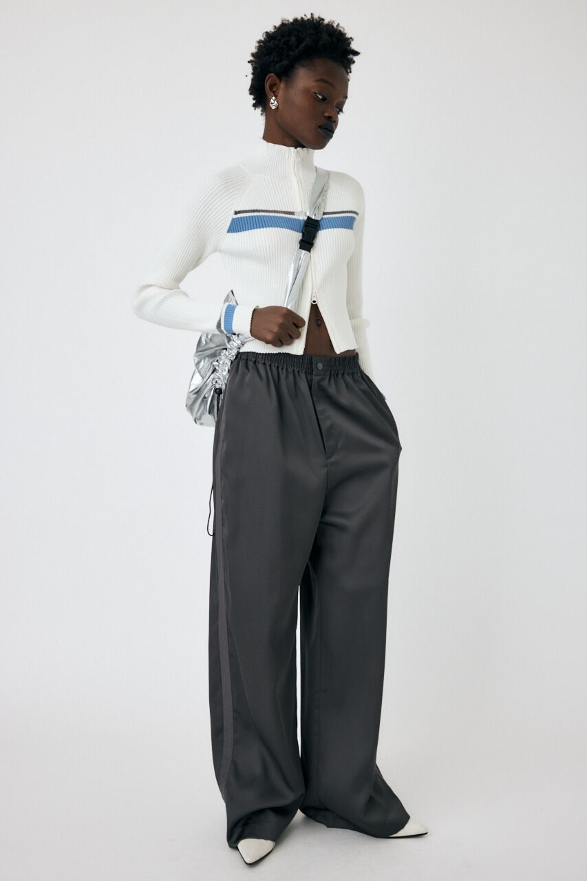 MOUSSY「W ZIP TRUCK ニット」|ニット・セーター|