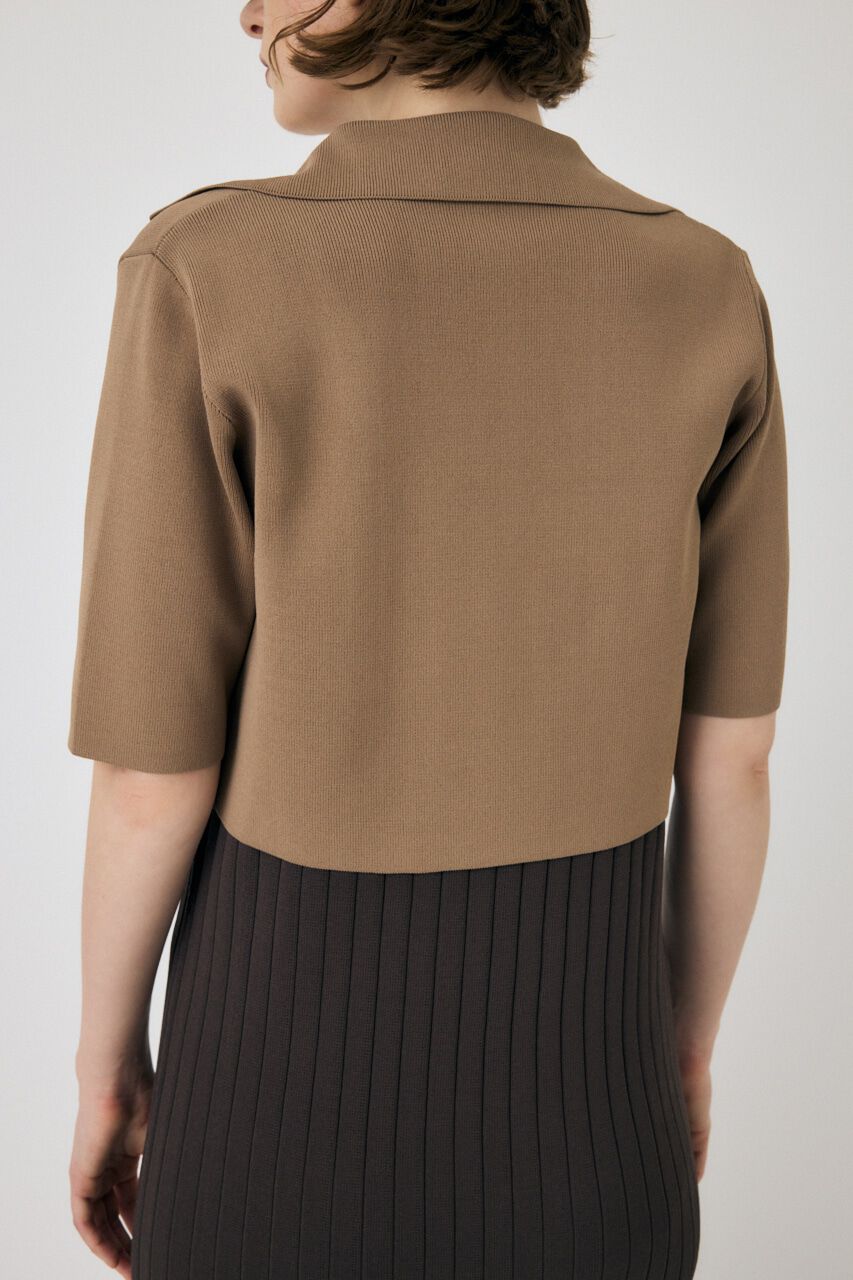 MOUSSY「SHIRT COMBI KNIT ドレス」|ワンピース|