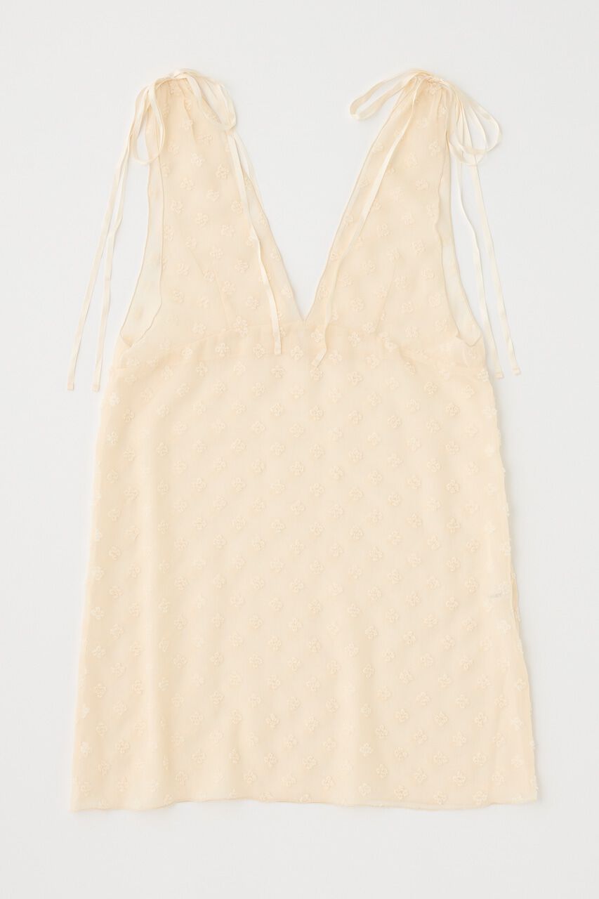 MOUSSY「FLOWER MOTIF シアーミニドレス」|ワンピース|