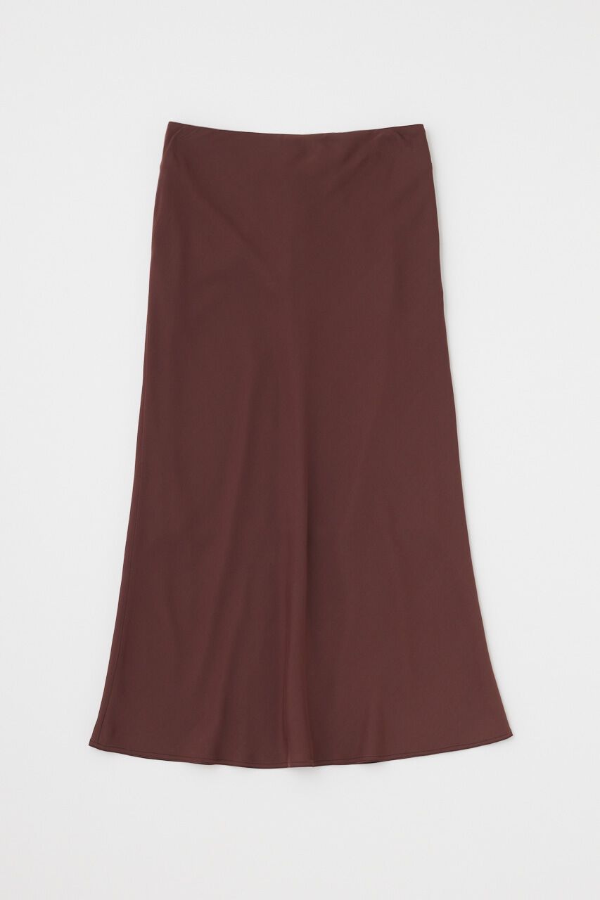 MOUSSY「サテンミディスカート　リサイクルポリエステル&times;レーヨン素材」|スカート|