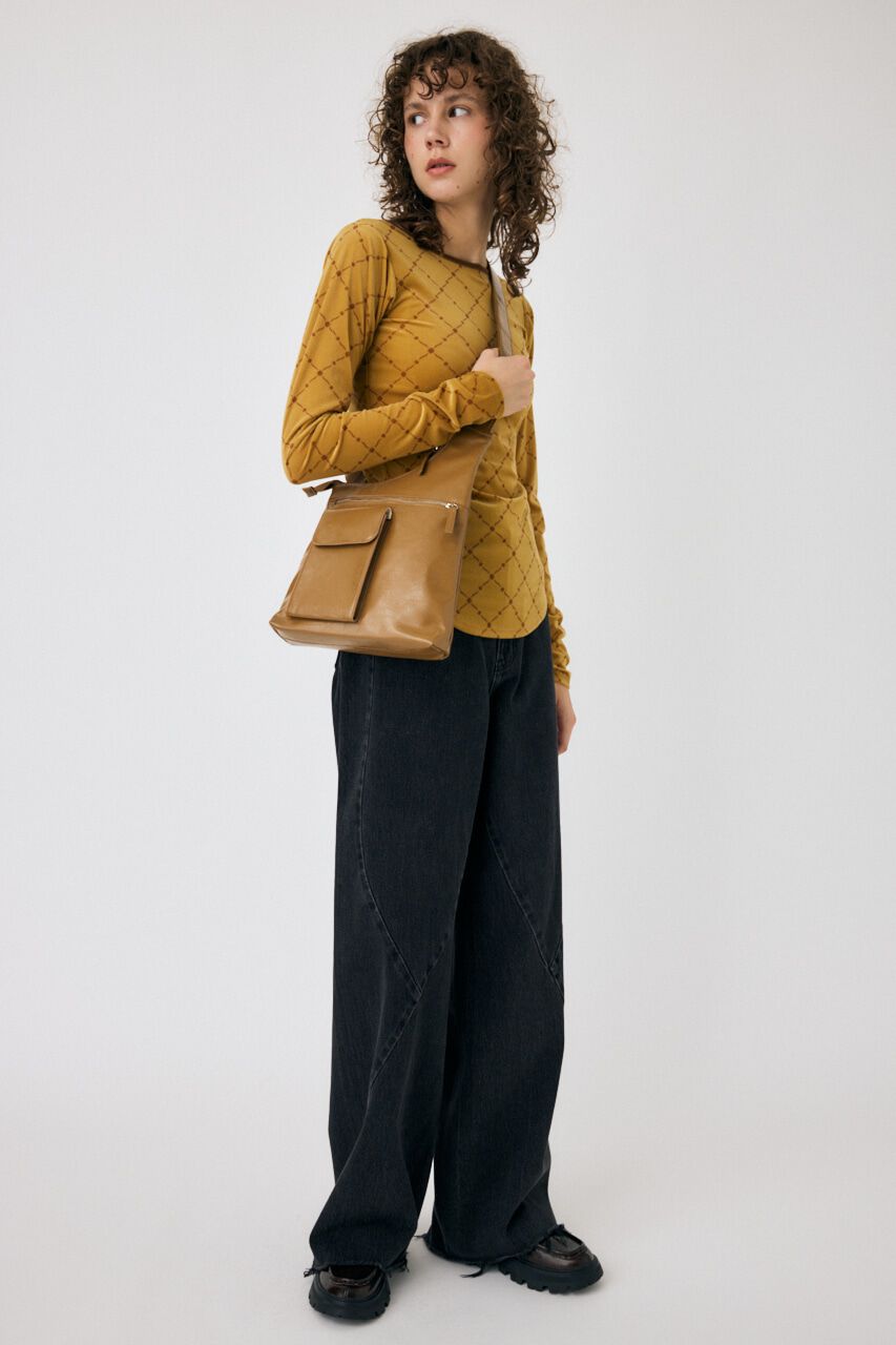 MOUSSY「BACK OPEN シアートップス」|Tシャツ・カットソー|