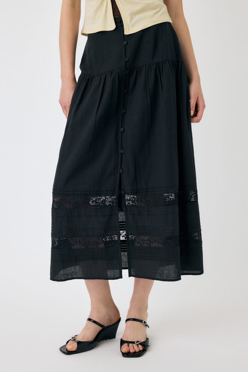 MOUSSY「COTTON マキシスカート」|スカート|