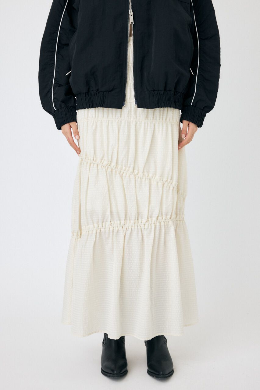 MOUSSY「PLAID GATHER スカート」|スカート|