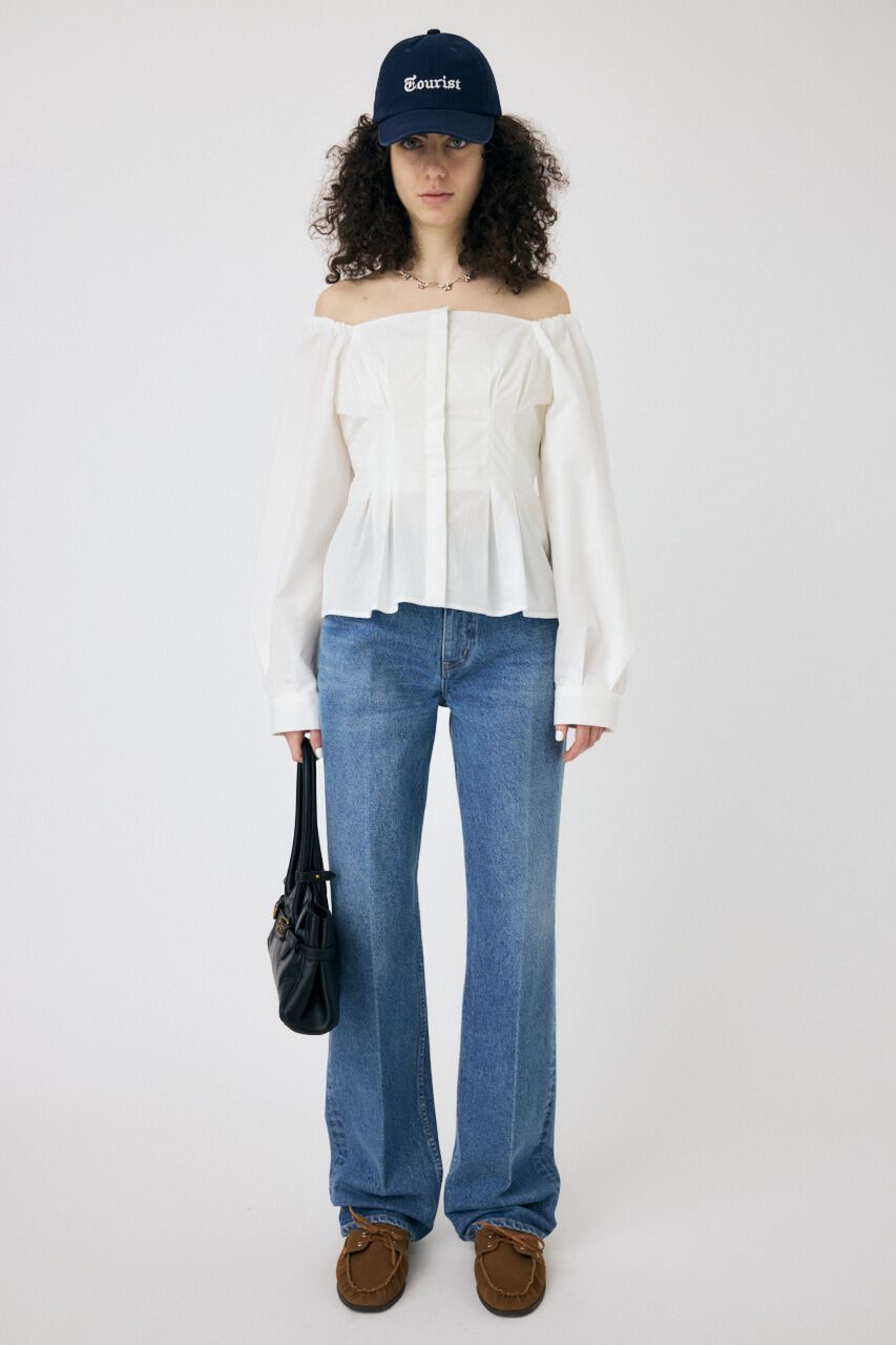 MOUSSY「OFF SHOULDER シャツ」|その他|