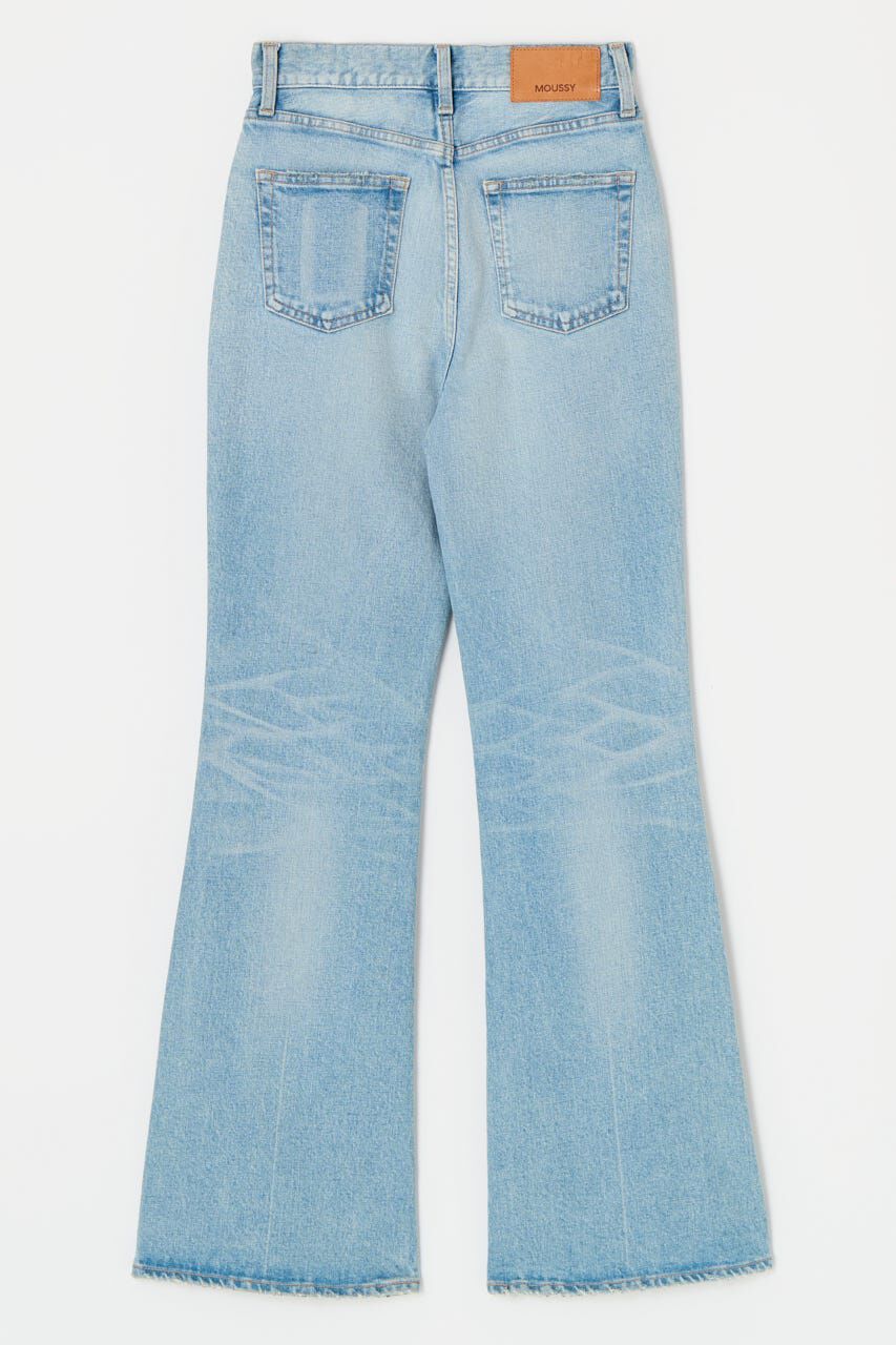 MOUSSY「MVS L/BLU FLARE」|デニム|