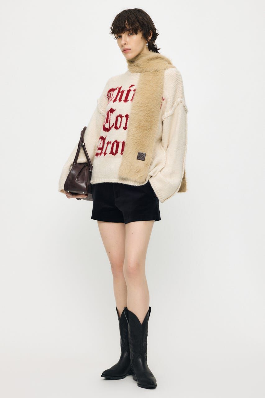 MOUSSY「LOW WAIST VELVET ショーツ」|その他|