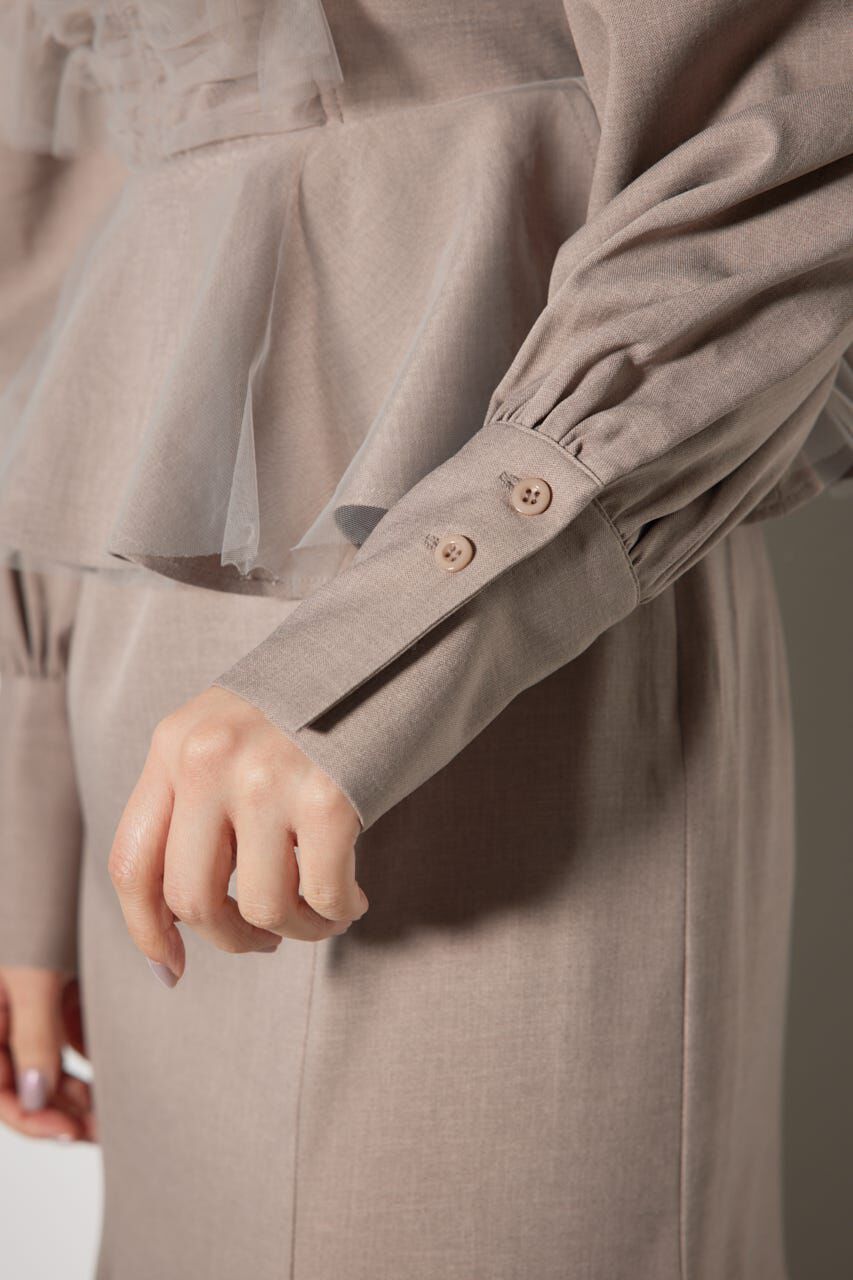 rienda「チュールドッキングマーメイドワンピース」|ワンピース|