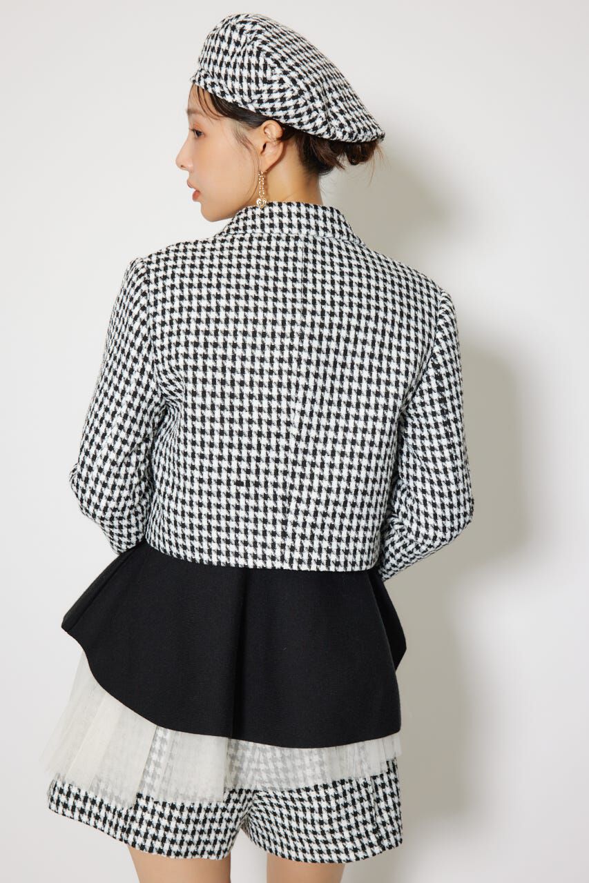 rienda「ツイードショートジャケット」|その他|