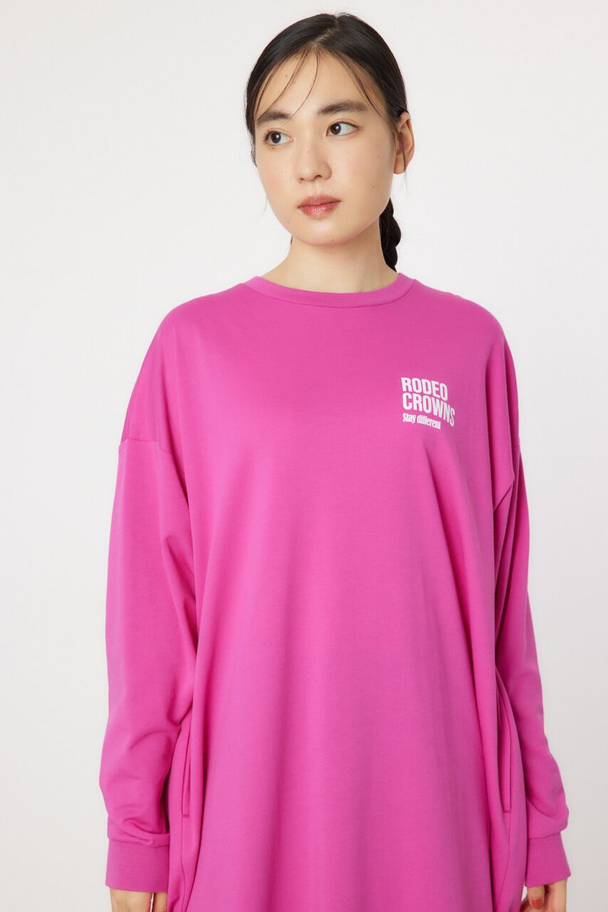 RODEO CROWNS「バックタックロゴワンピース」|ワンピース|