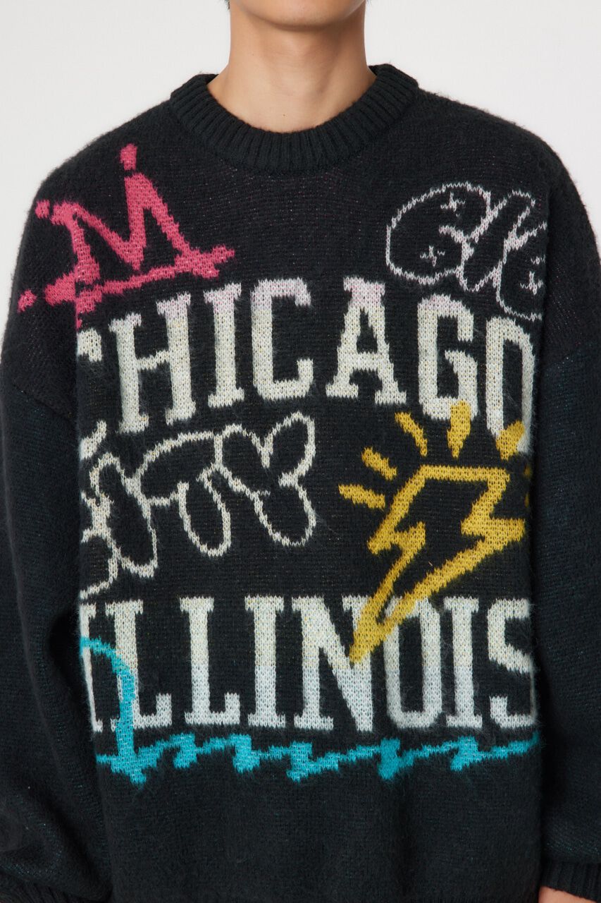 RODEO CROWNS「rakugaki JQD ニット」|ニット・セーター|