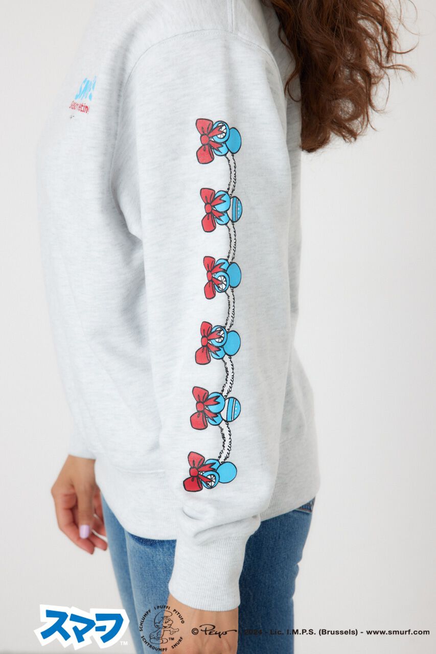 RODEO CROWNS「(THE SMURFS)Xmasスウェットトップス」|パーカー|