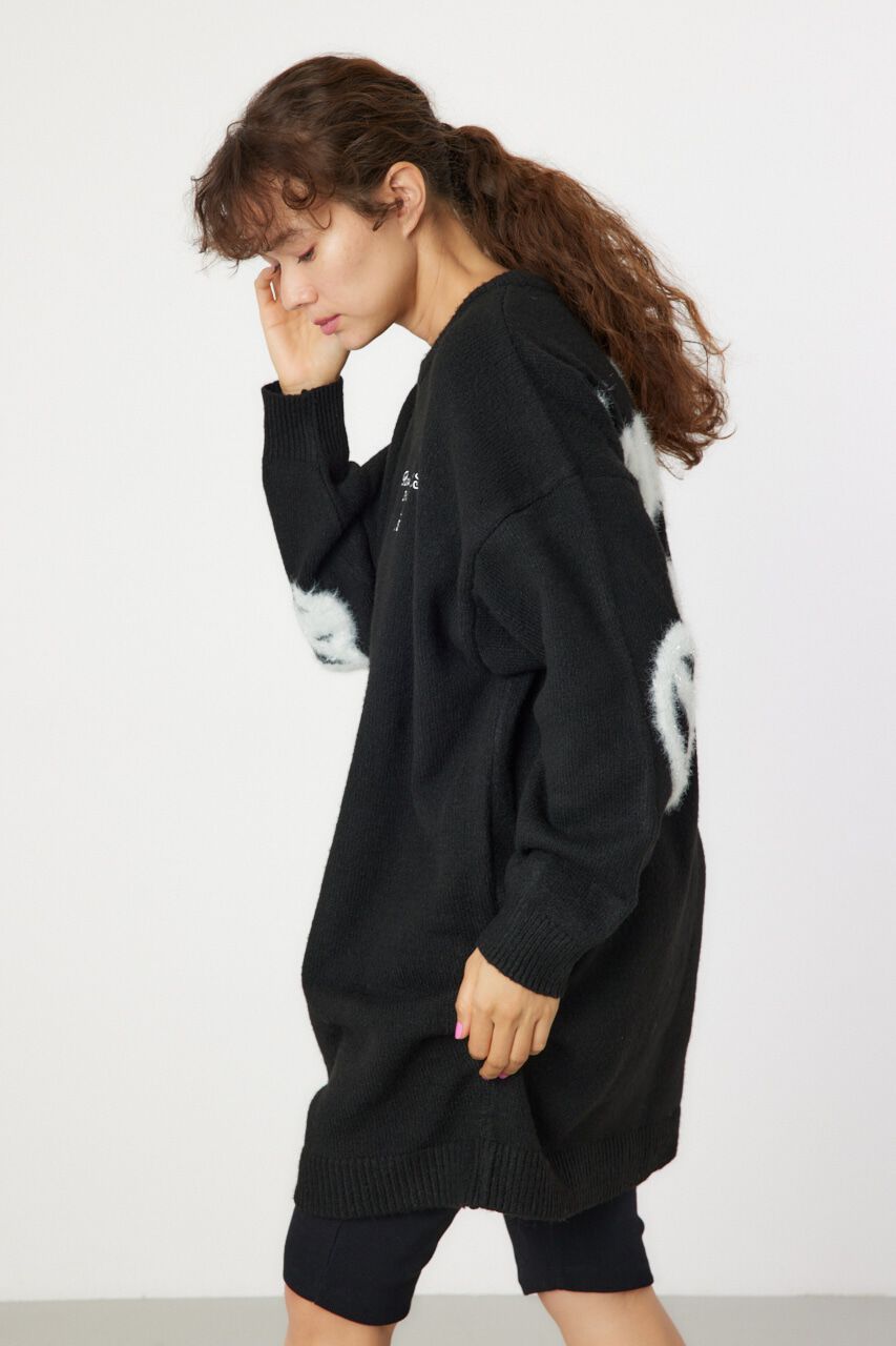 RODEO CROWNS「ラメシャギーロゴニットワンピース」|ワンピース|