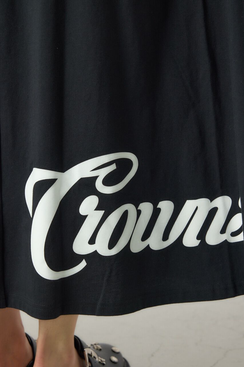 RODEO CROWNS「Vネックスクリプトロゴマキシワンピース」|ワンピース|