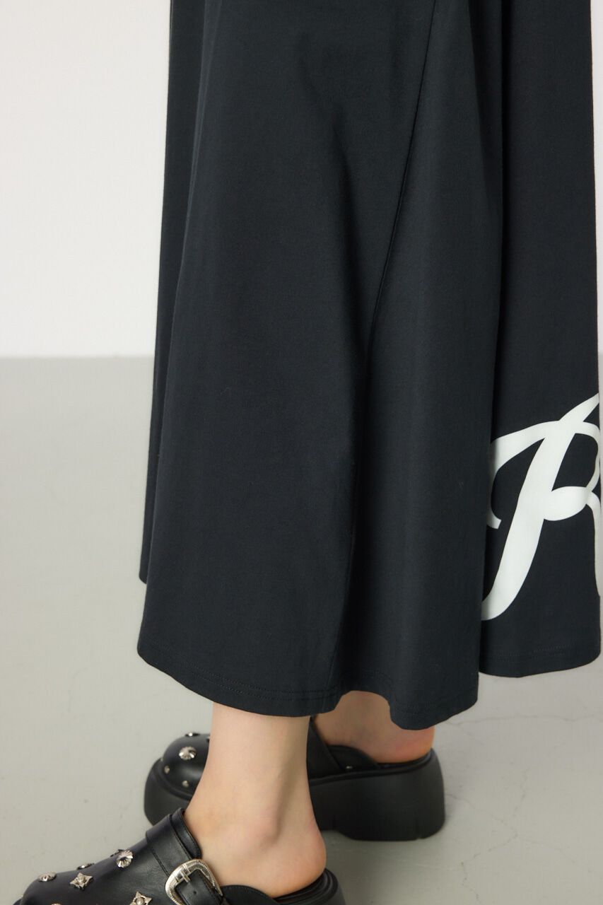 RODEO CROWNS「Vネックスクリプトロゴマキシワンピース」|ワンピース|