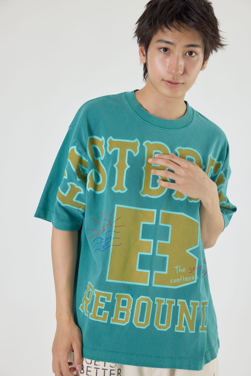 RODEO CROWNS「FASTBREAKピグメントTシャツ」|Tシャツ・カットソー|GRN