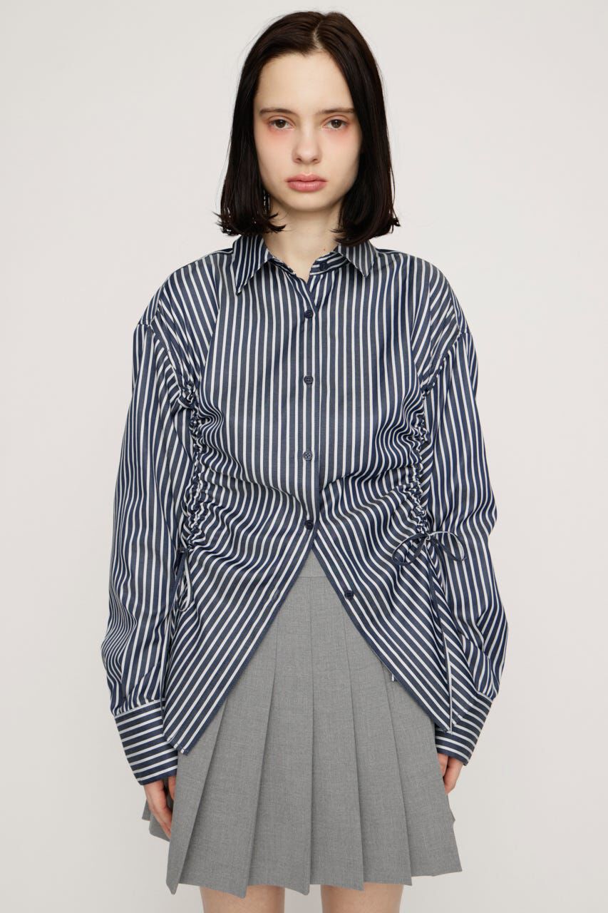 SLY「BUSTIER LAYERED GATHER シャツ」|シャツ・ブラウス|