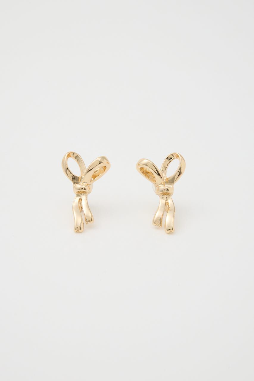 SLY「RIBBON イヤリング」|ピアス|GLD