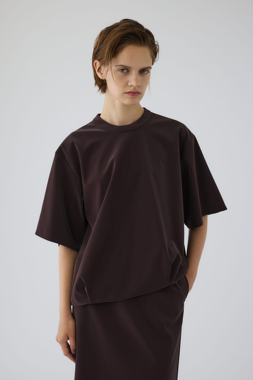 RIM.ARK 「Shimmer asymmetry tops」|シャツ・ブラウス|