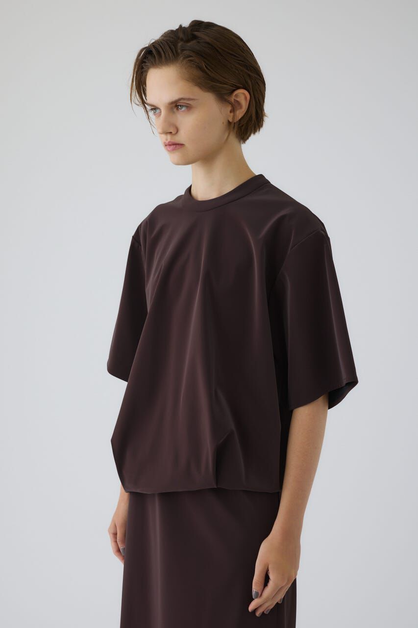 RIM.ARK 「Shimmer asymmetry tops」|シャツ・ブラウス|