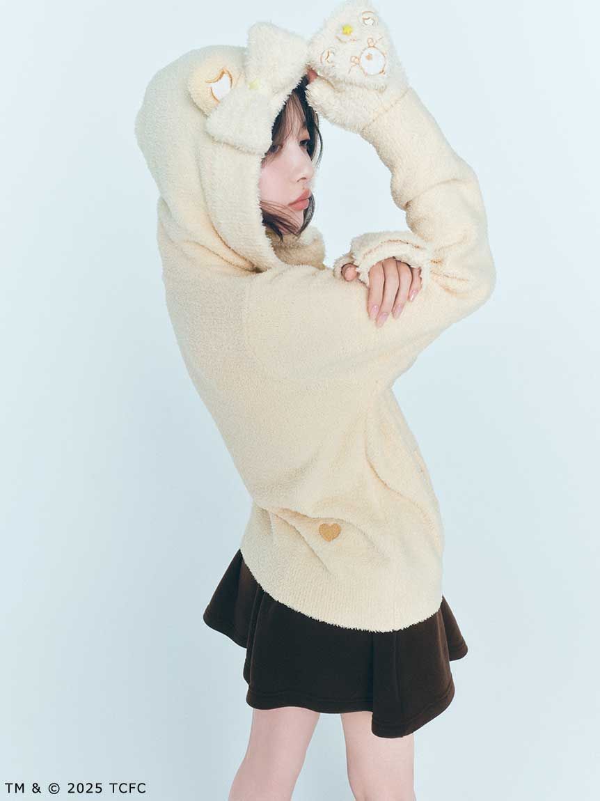 SNIDEL HOME「【WEB＆一部直営店舗限定】【Care Bears(TM)】パーカー」|ルームウェア|