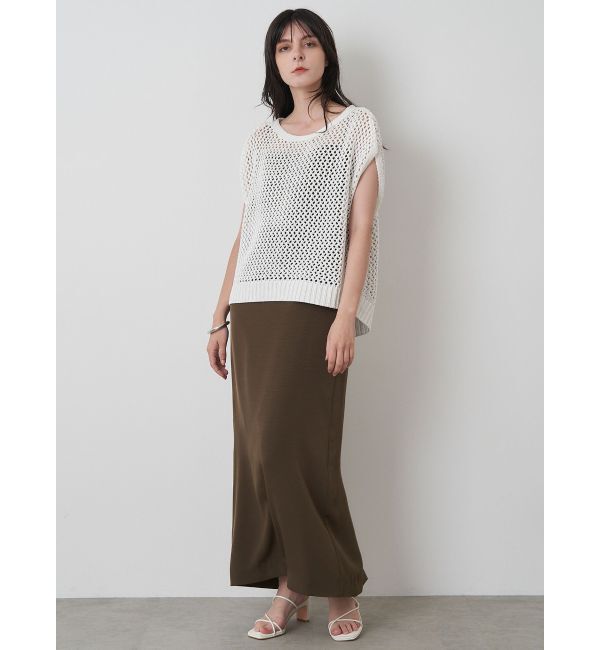 ELENDEEK「LAPEL I-LINE CAMI OP」|ワンピース|