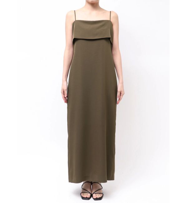 ELENDEEK「LAPEL I-LINE CAMI OP」|ワンピース|