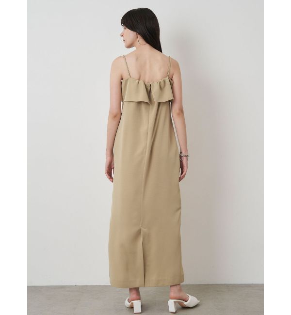 ELENDEEK「LAPEL I-LINE CAMI OP」|ワンピース|