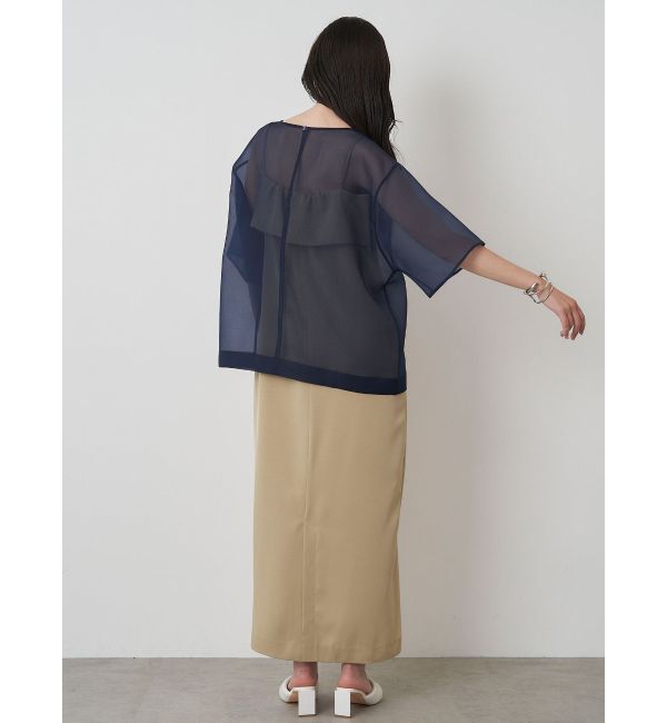 ELENDEEK「LAPEL I-LINE CAMI OP」|ワンピース|