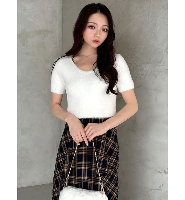 RESEXXY「ミニシャギーニットトップス」|ニット・セーター|