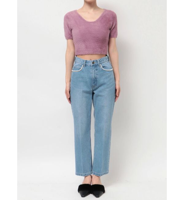 RESEXXY「ミニシャギーニットトップス」|ニット・セーター|