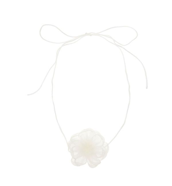 RESEXXY「フラワーモチーフシアーコサージュ」|ネックレス|