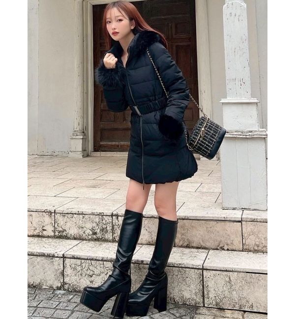 RESEXXY「フード付きダウンコート【完売サイズは品番：1526100221で販売中】」|ダウン|