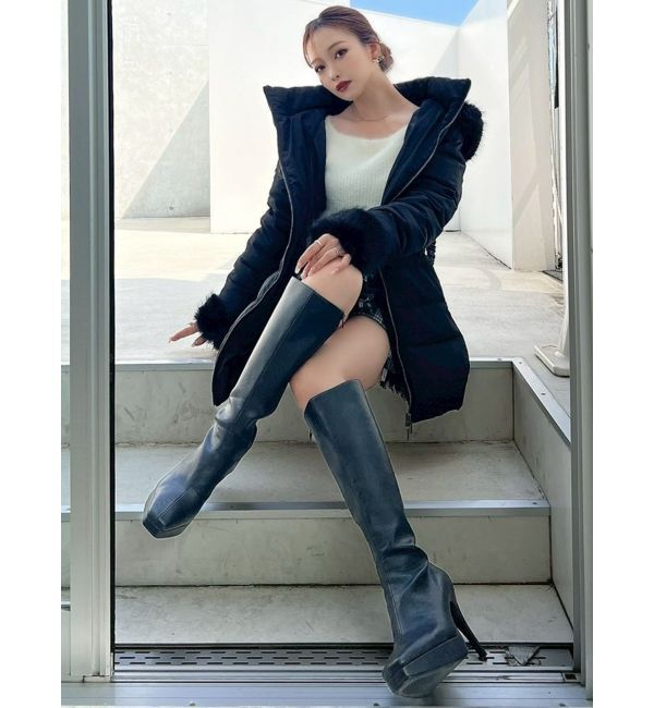 RESEXXY「フード付きダウンコート【完売サイズは品番：1526100221で販売中】」|ダウン|