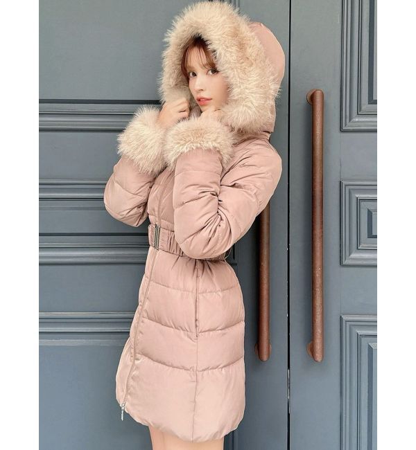 RESEXXY「フード付きダウンコート【完売サイズは品番：1526100221で販売中】」|ダウン|