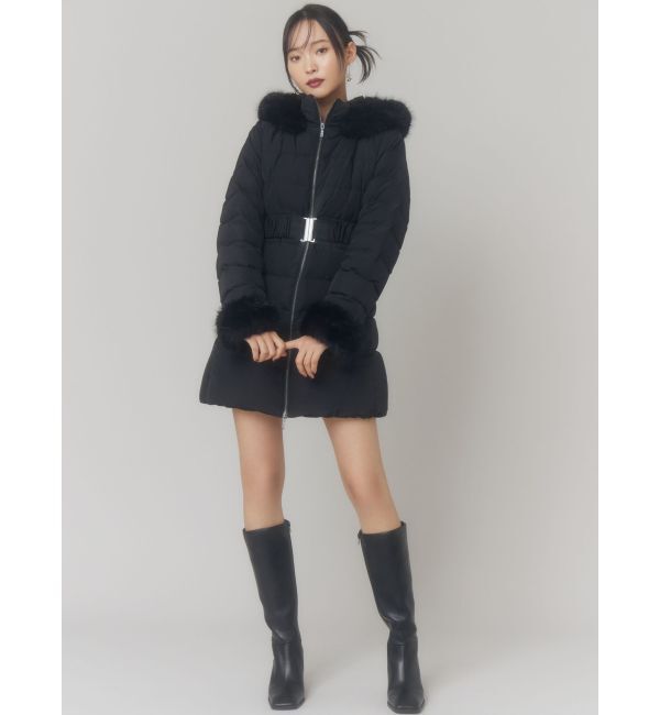 RESEXXY「フード付きダウンコート【完売サイズは品番：1526100221で販売中】」|ダウン|