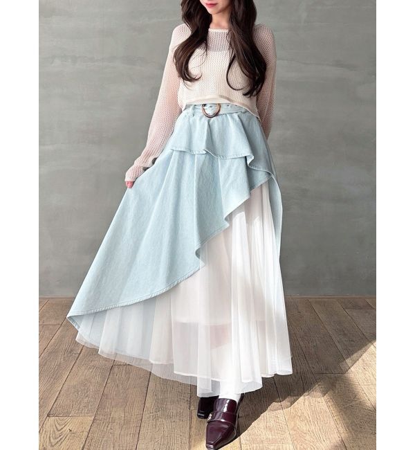 RESEXXY「チュールボリュームスカート」|スカート|