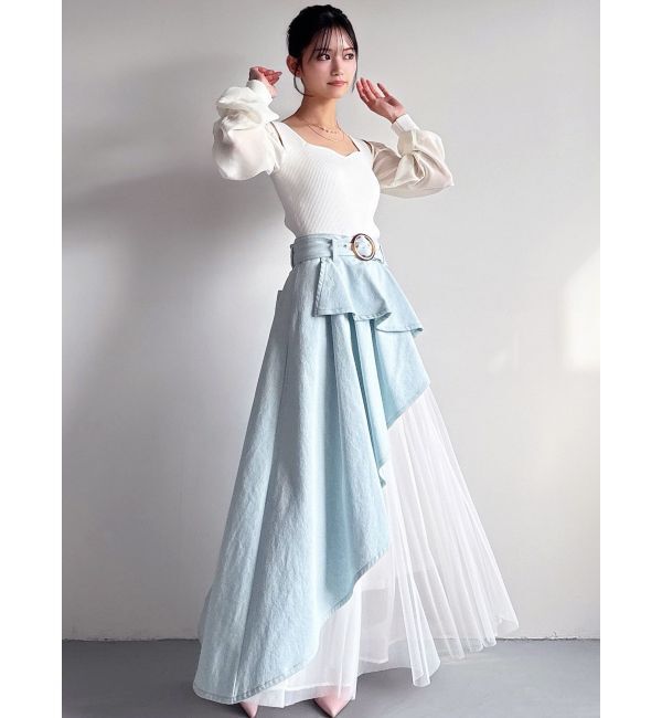 RESEXXY「チュールボリュームスカート」|スカート|