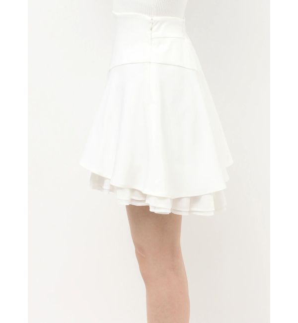 RESEXXY「アシンメトリーフレアミニスカート」|スカート|