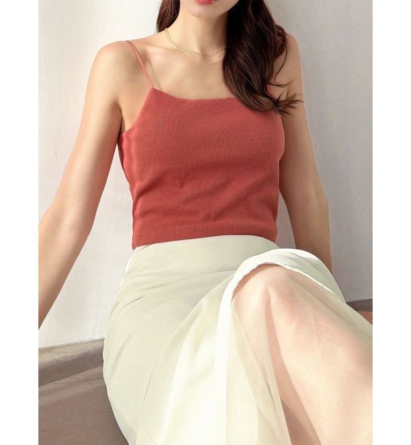 RESEXXY「インナーキャミ」|キャミソール|オレンジ