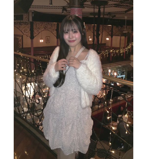 dazzlin「ギャザーリボンミニワンピース」|ワンピース|