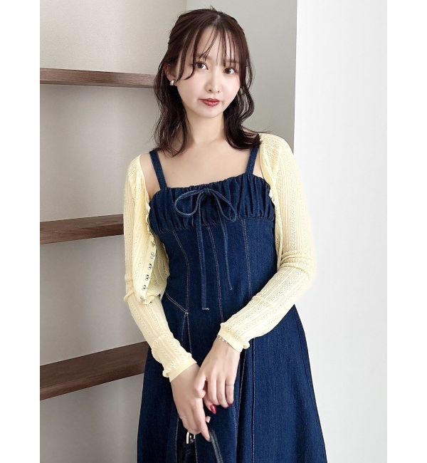 dazzlin「スイッチングステッチジャンスカ」|ワンピース|