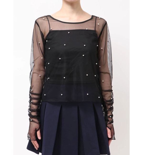 dazzlin「2wayシアートップス」|Tシャツ・カットソー|