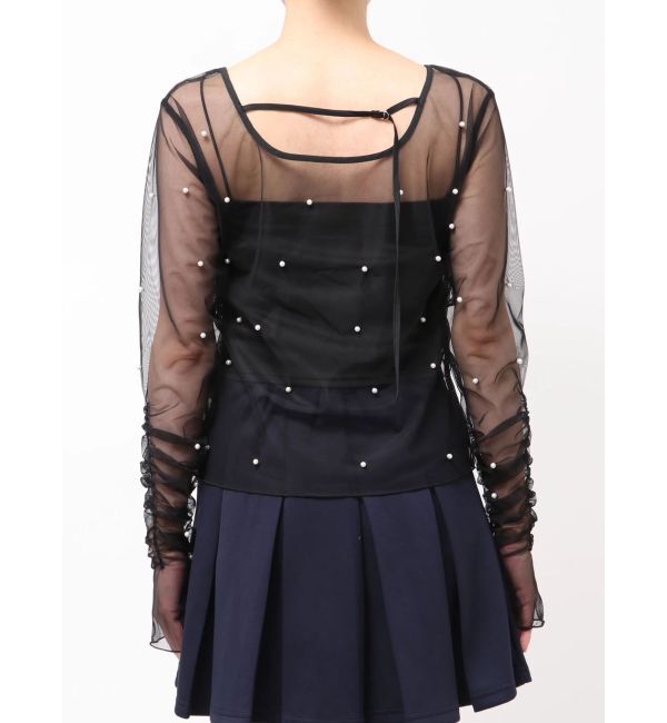 dazzlin「2wayシアートップス」|Tシャツ・カットソー|