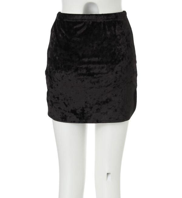 EMODA「ＶＥＬＯＲ ＣＵＲＶＥ ＭＩＮＩ ＳＫ」|スカート|