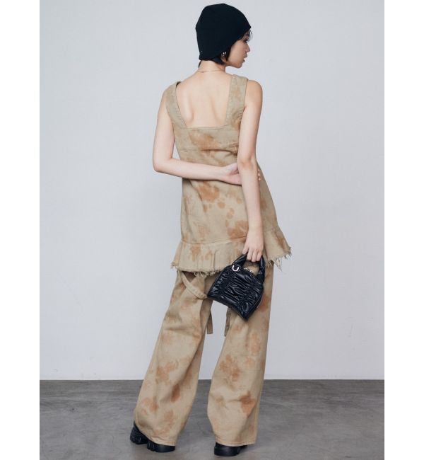 EMODA「アシンメトリーデニムミニワンピース」|ワンピース|