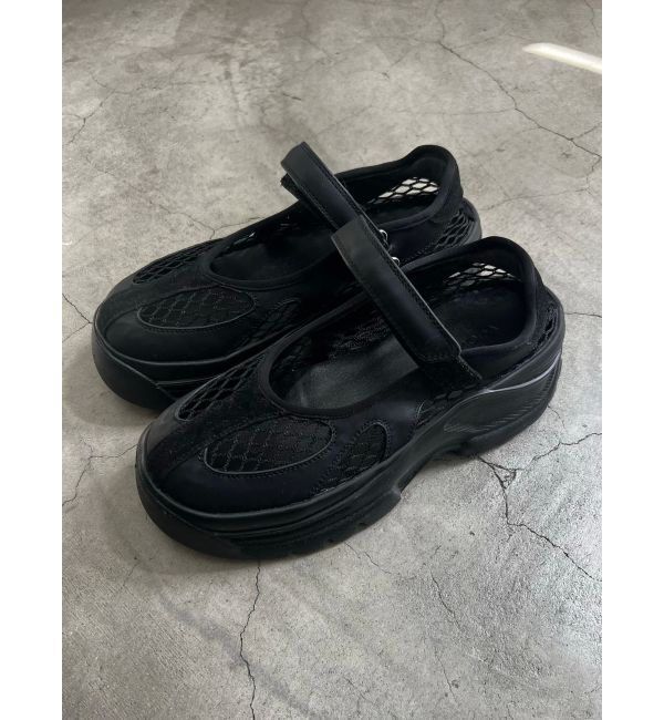 EMODA「メッシュコンビバルキーシューズ」|その他|ブラック