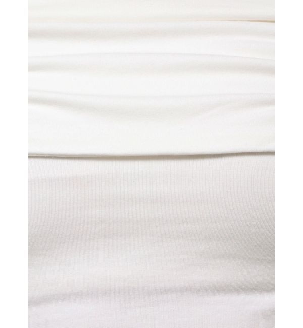 EMODA「ギャザーオフショルダーリボントップ」|Tシャツ・カットソー|