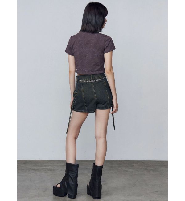 EMODA「ロゴパッチミニマルTシャツ」|Tシャツ・カットソー|