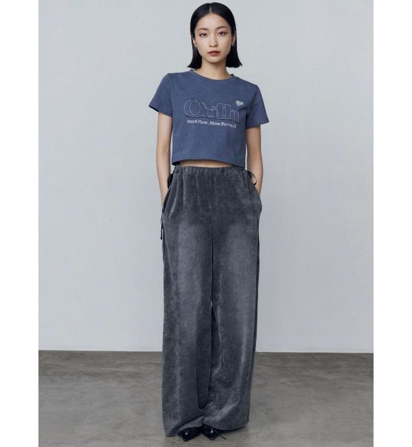 EMODA「ロゴパッチミニマルTシャツ」|Tシャツ・カットソー|